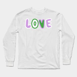 genderqueer love Long Sleeve T-Shirt